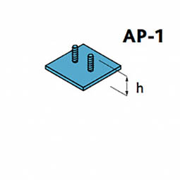 Пластина нижняя AP-1 Baut