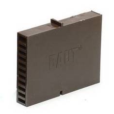 Вентиляционно-осушающая коробочка 80*60*12 мм коричневая, Baut