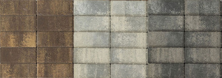 Тротуарная плитка BRAER прямоугольник: новые цвета