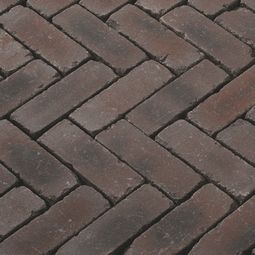 Тротуарная клинкерная брусчатка Iseo Antica 204x50x67 мм Vandersanden