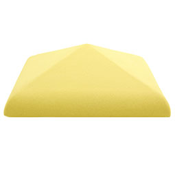 Керамический заборный колпак Натуральный желтый C30 ZG-Klinker