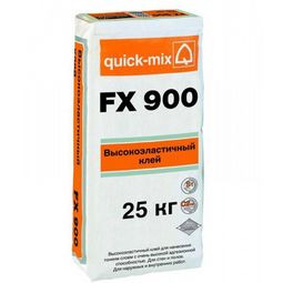Высокоэластичный плиточный клей (C2 TE, S1) FX 900 Quick-Mix