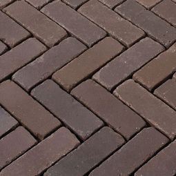Тротуарная клинкерная брусчатка Bergamo Antica 204x50x67 мм Vandersanden